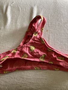 Cute Pear Print Thong