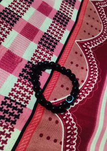 Black Beaded Nazar battu Bracelet