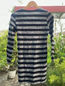 Striped Long Sleeve Dress