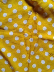 Yellow Polka Dot Blouse
