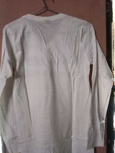 Men's white t shirt