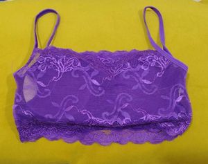 032 - Lace Net Bra Party Wear