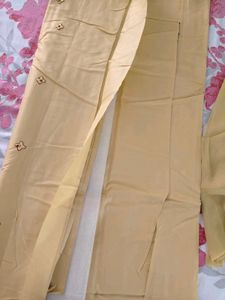 Elegant Embroidered Kurta Suit Material