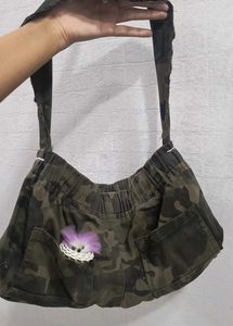 Handmade Camo Tote Bag
