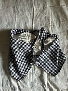 Cute Gingham Crop Top