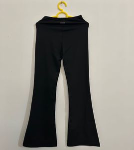 Black Flared Yoga/Gym Pants