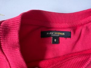 Park Avenue women Red Sweatshirt