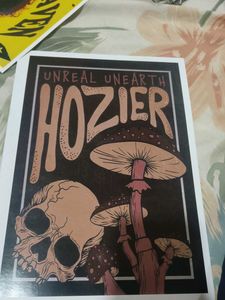 Hozier Unreal Unearth Poster