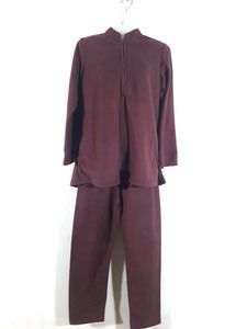 Burgundy Casual Co-ord Set (Women's)