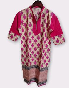 Pink Printed Tunic