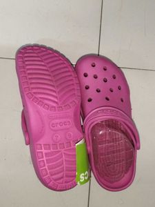 Crocs Pink Clogs