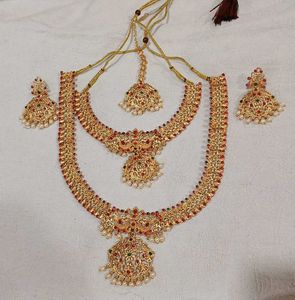 Indian Traditional Kundan Jewellery Set