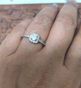 silver plated ring