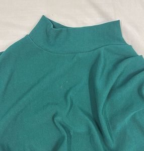 Teal Ruched Top
