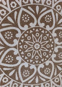 set of 3 jute round table placemats