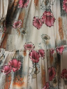 Bohemian Floral Tiered Maxi Dress