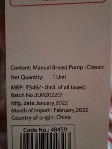 Morison Breast Pump