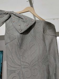 Elegant Grey Dress