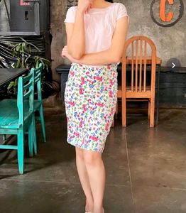 Bodycon Floral Dress