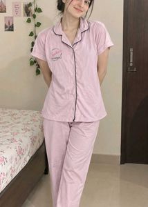 Cute Pink Pajama Set