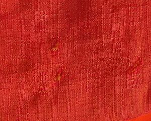 Orange Colour Silk Blouse