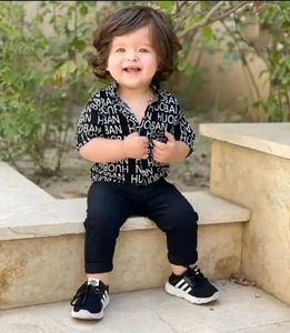 Black Dress Set For Kid's