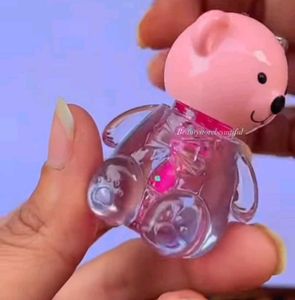 Cute Pink teddy lipgloss Keychain