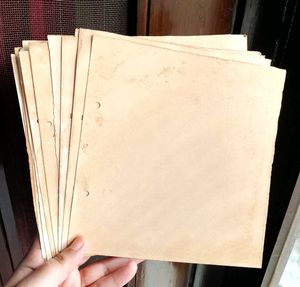 Vintage Sheets for Journaling & Crafts