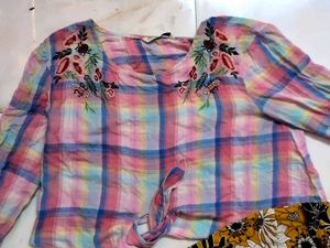 COMBO: Chic Tops Bundle: Plaid &amp; Floral Prints