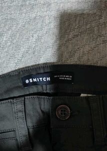 SNITCH Charcoal Grey Chinos