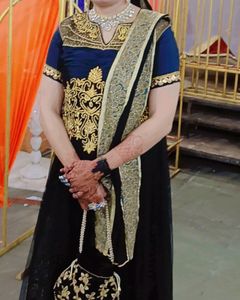 Party Wear Dress/Evening Gown/Heavy Work Long Frok