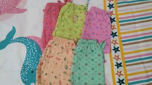 5 Pack Pure Cotton Girl Kids Cafri