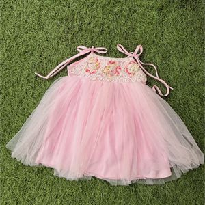 Adorable Pink Tulle Baby Dress