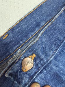 Vintage Blue Flare Jeans
