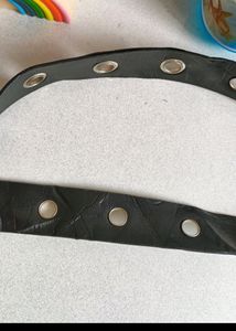 Gothic Leather Belt 👽
