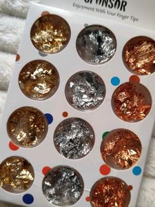 Sponsor nail foil paper