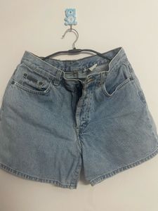 blue jeans shorts
