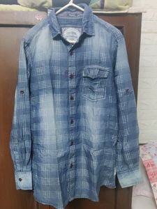 Cotton Denim Shirt