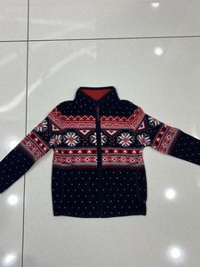 Cute Patterned Fleece Jacket