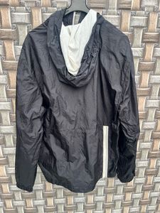 Black Lightweight Windbreaker Jacket