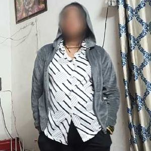 Velvet Zip-Up Hoodie