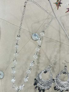 Combo Of Nacklace Set With Earrings