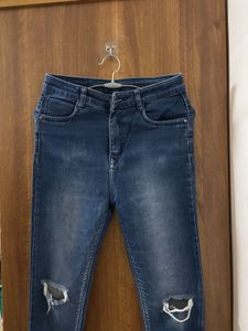 Blue Ripped Jeans