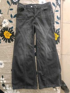 Trendy Wide Leg Jeans