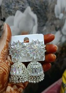 Stunning Jhumka Earrings - Set of 2