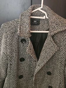 Imported Chic Herringbone Pattern Coat(Dubai purch