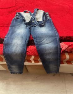 Denim Overalls