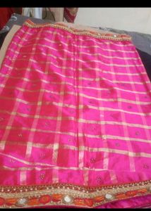 BEAUTIFUL RED ND PINK BLOUSE