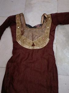 Elegant Maroon Kurta