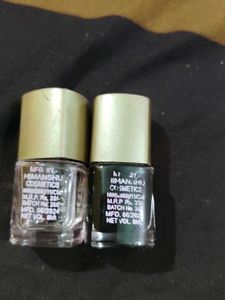 Two Nail Polish Bottles